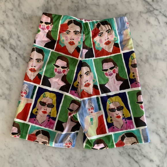 NWOT Zara Natacha Paschal biker short size S - Picture 4 of 6